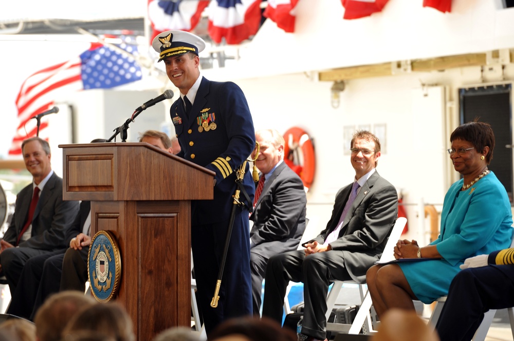 Commissioning ceremony in Port Everglades