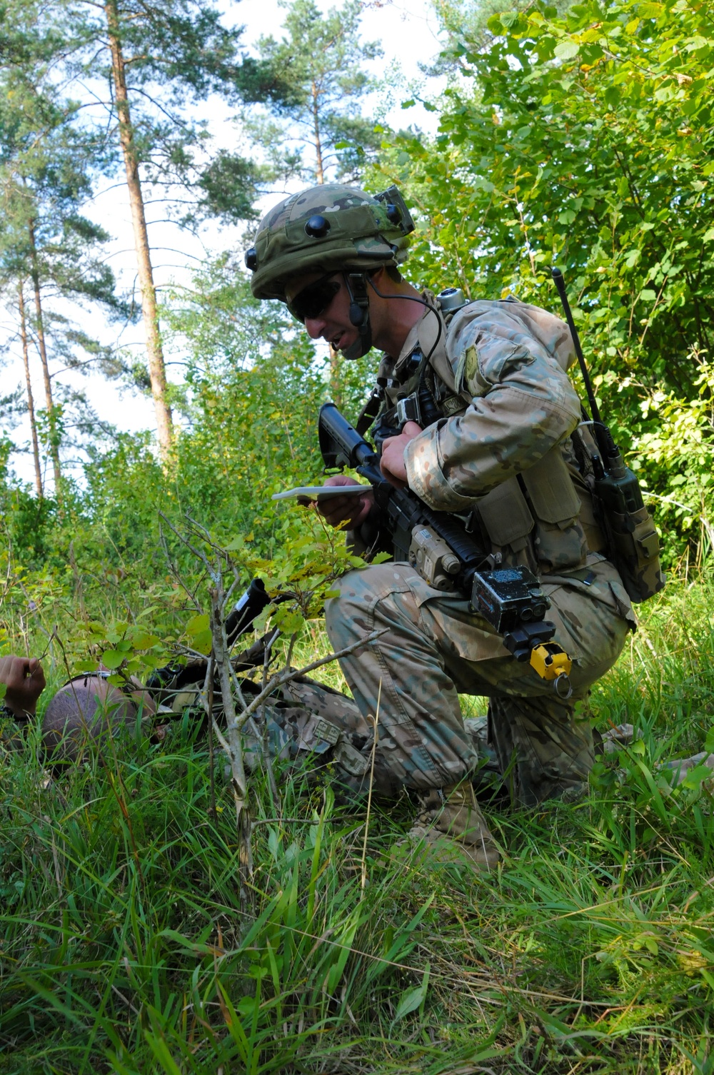 Georgian 12th Light Infantry Battalion Mission Rehearsal Exercise