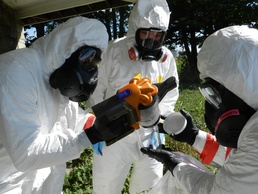 Nuclear professionals move in the direction of danger – a photo story