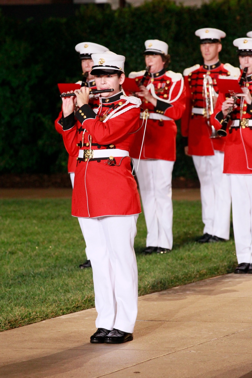 US Marine Corps Evening Parade