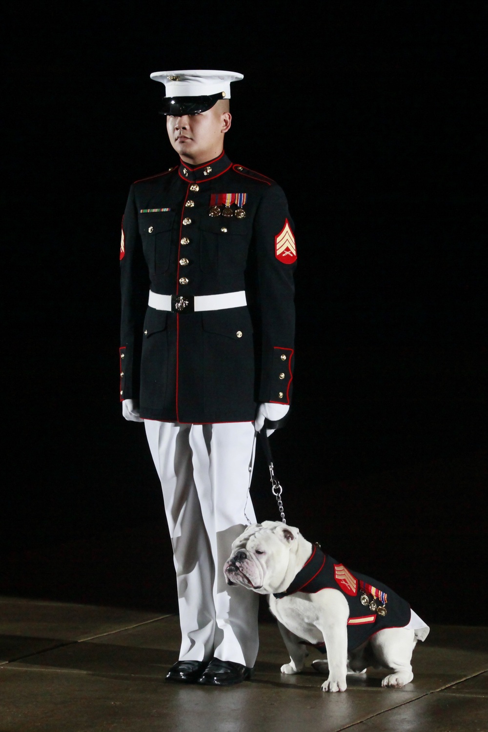 US Marine Corps Evening Parade