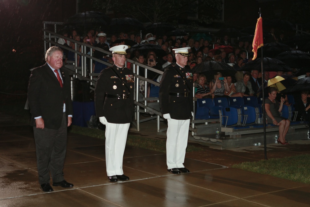 US Marine Corps Evening Parade