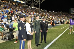 MLS Recognizes 1AE Soldiers