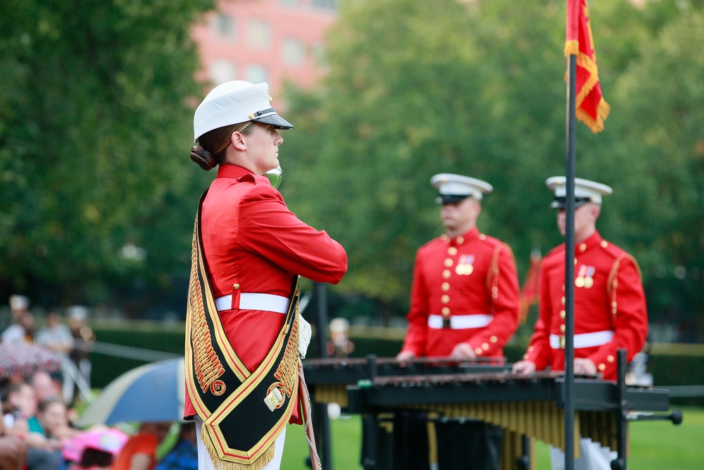 Marine Corps Sunset Parade