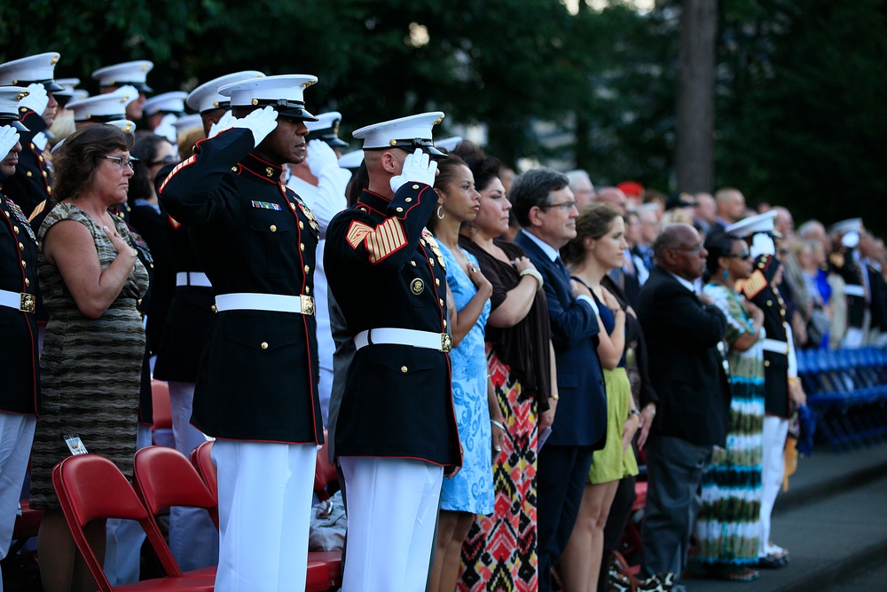 DVIDS Images Marine Corps Sunset Parade [Image 48 of 51]