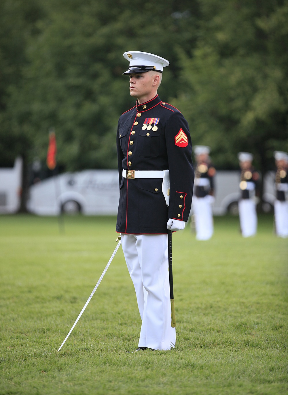 Marine Corps Sunset Parade