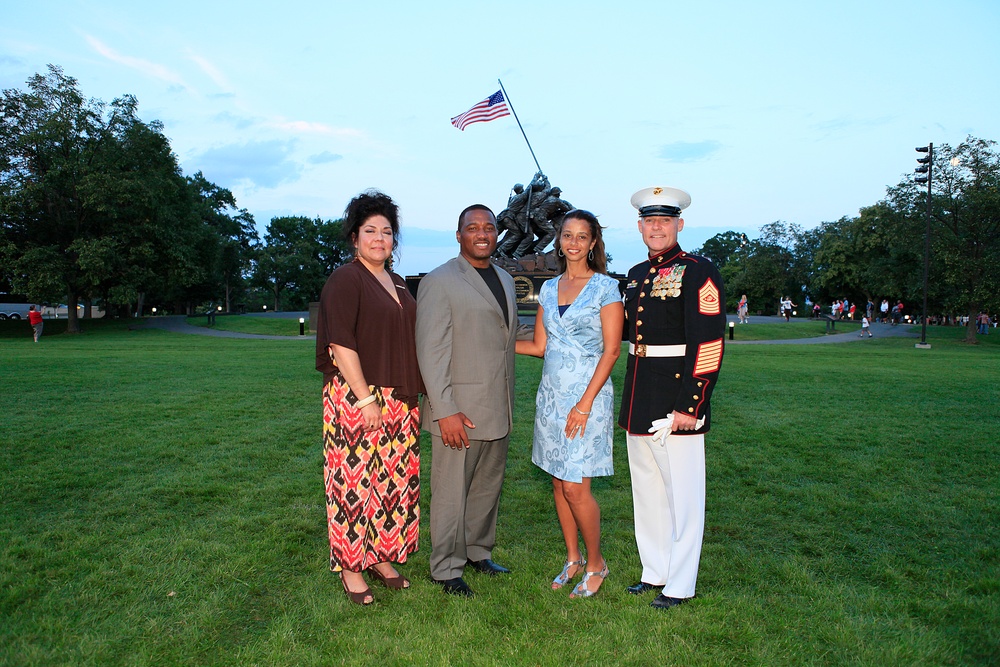 Marine Corps Sunset Parade