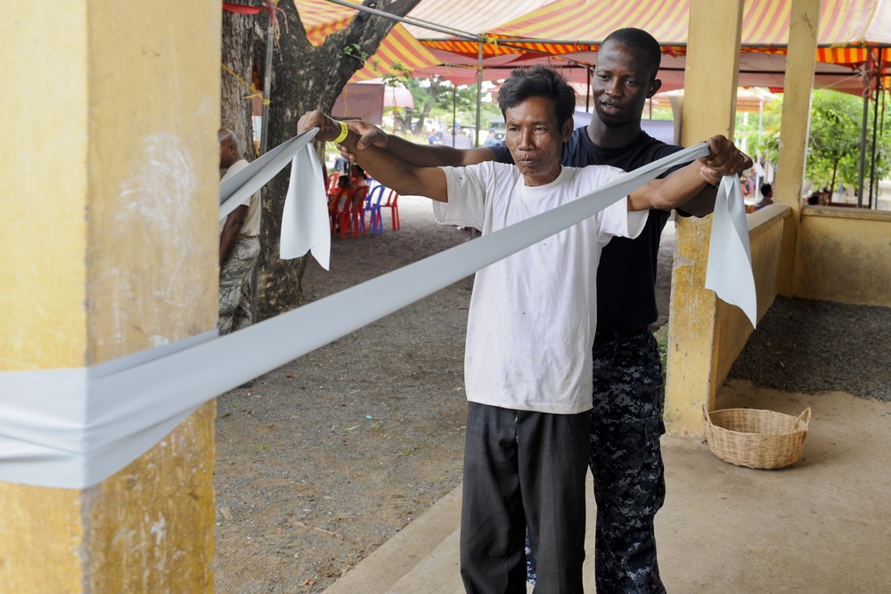 Cambodian medical civic action project