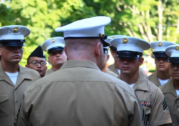 Marines, sailors march in Rockland parade