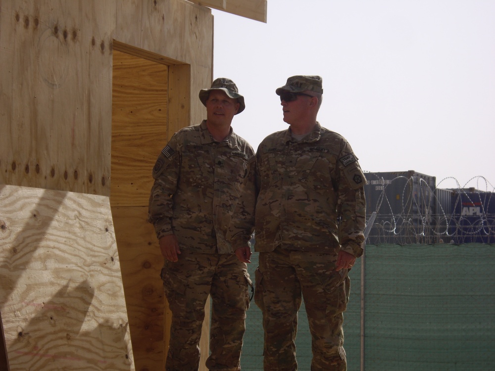 Brig. Gen. Gibbs visits Task Force Warhammer