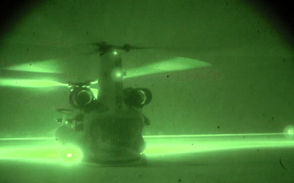 Clearing operation in Afghanistan