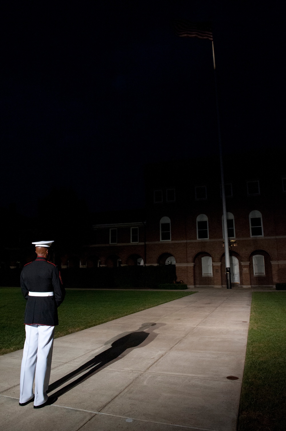 Evening parade