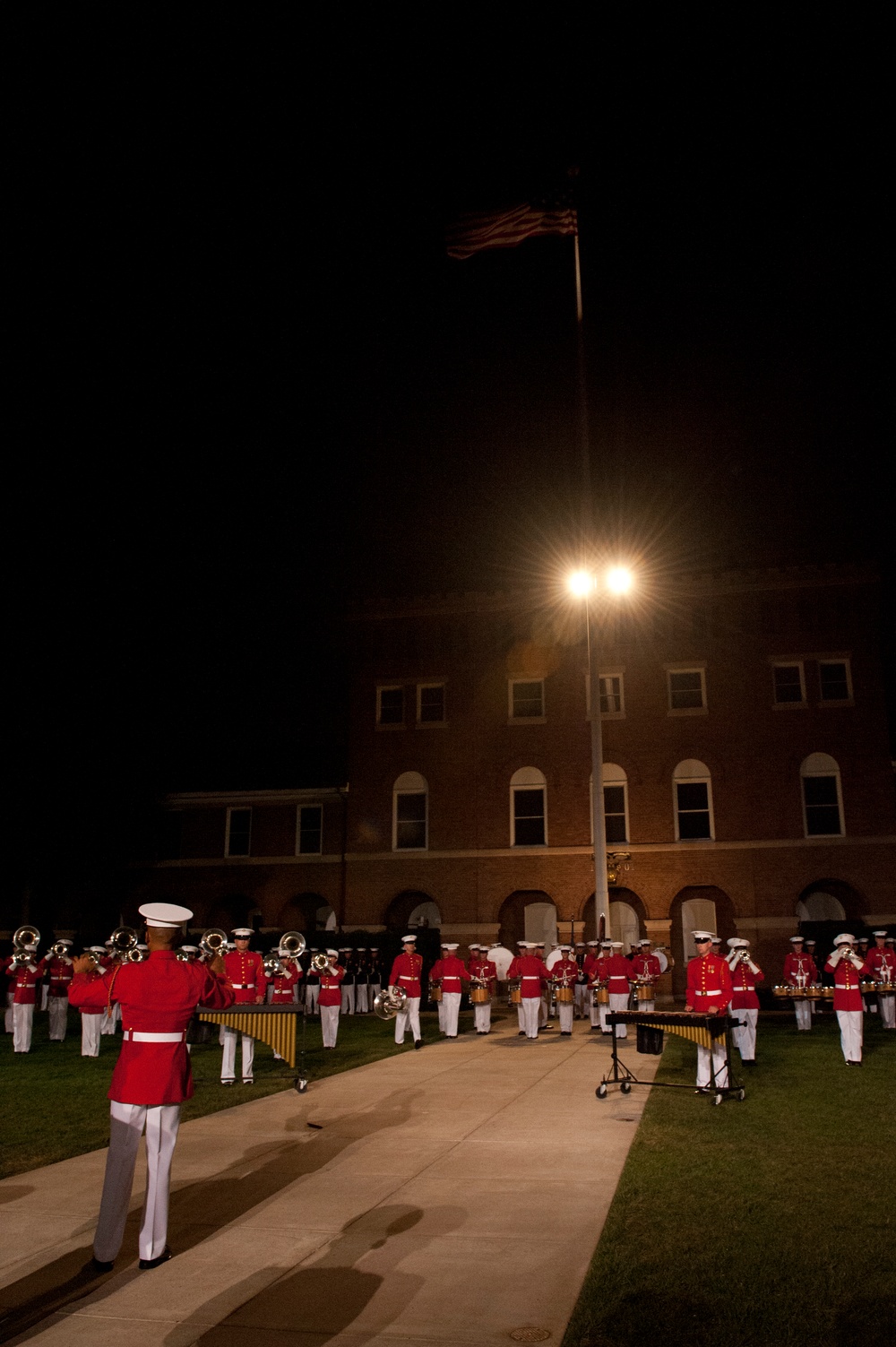 Evening parade