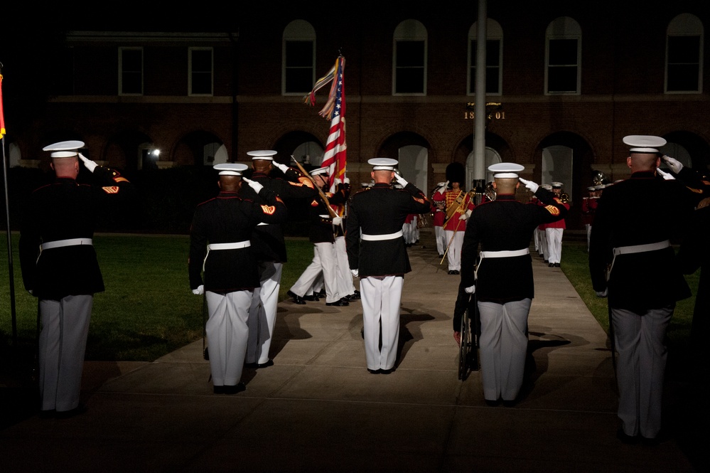 Evening parade