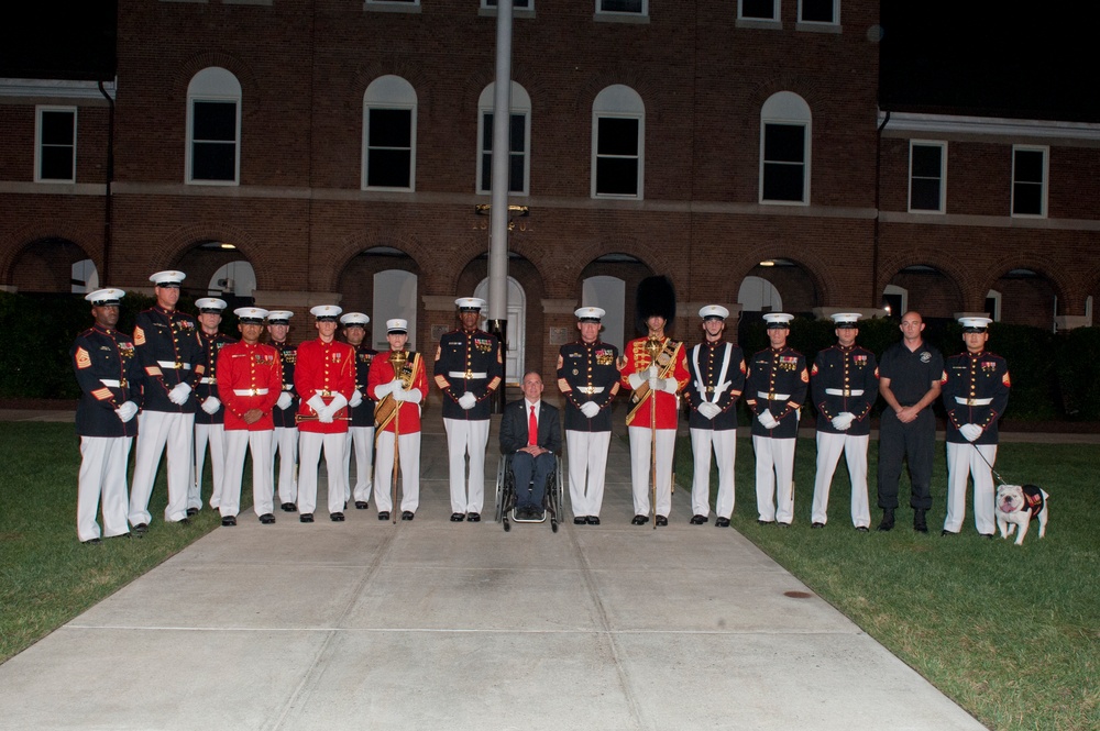 Evening parade