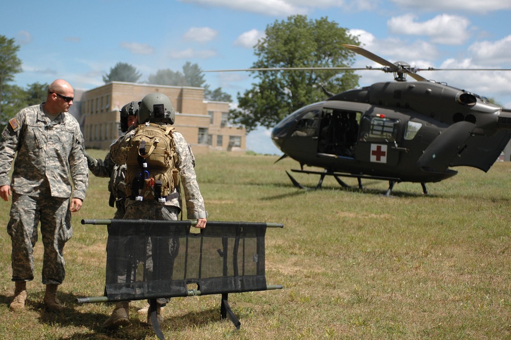 Medical evacuations during VR13