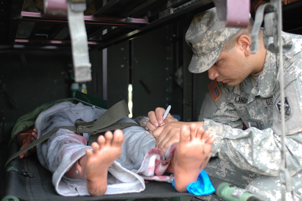 Medical assistance during VR13