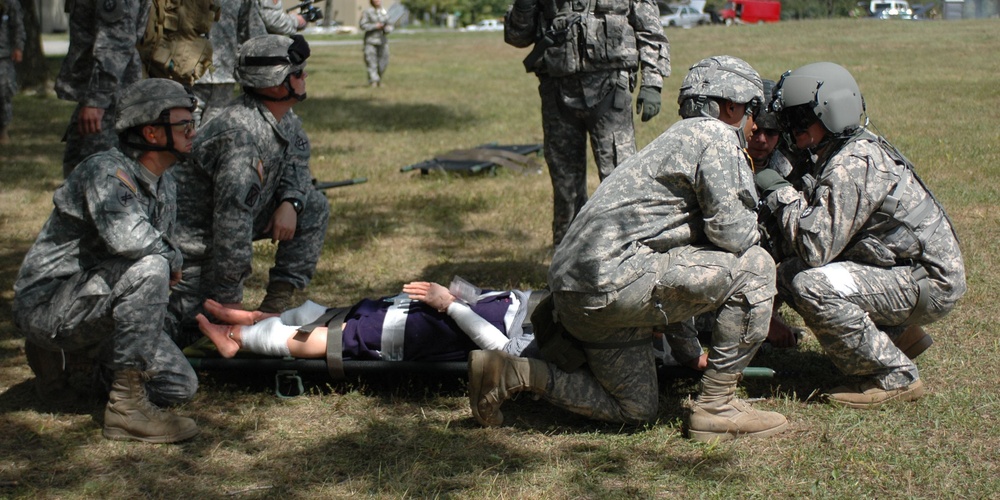 Medical evacuations during VR13