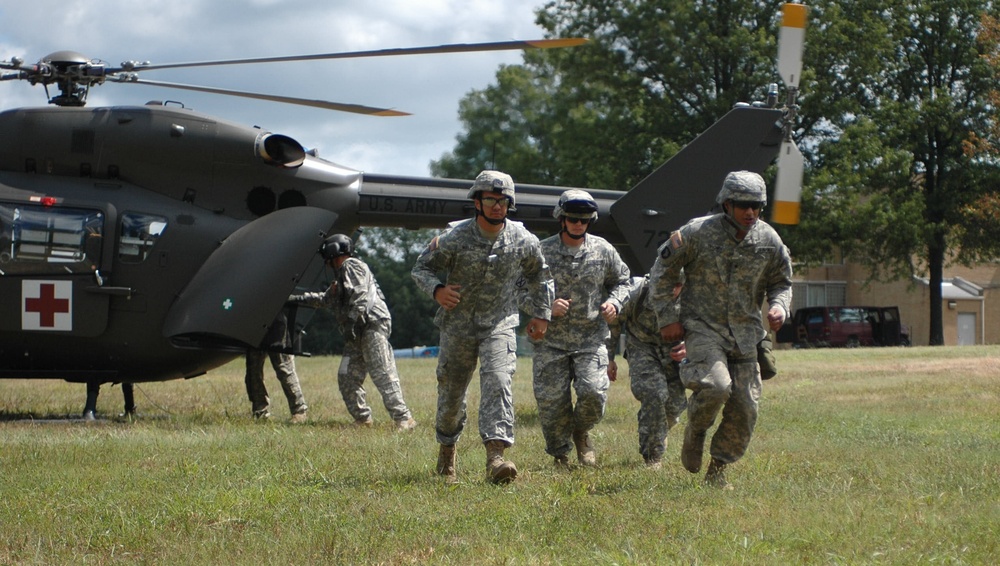 Medical evacuations during VR13
