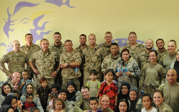Daycare center for Afghan Border Police