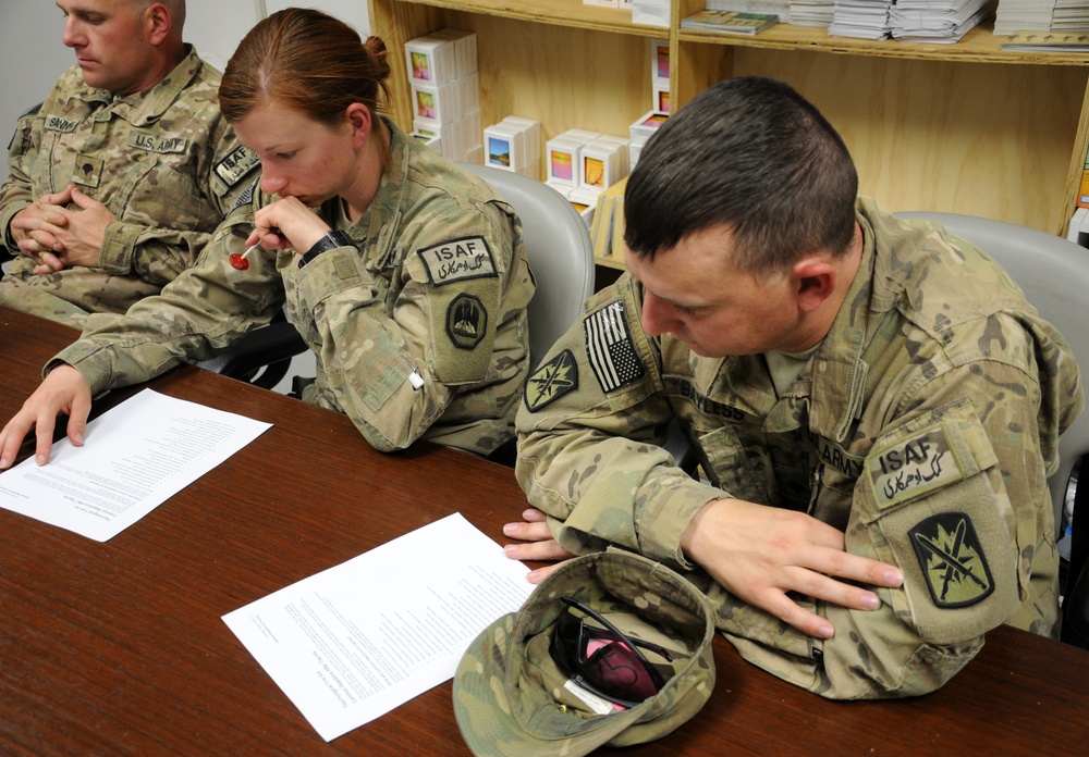 Combat medic receive training