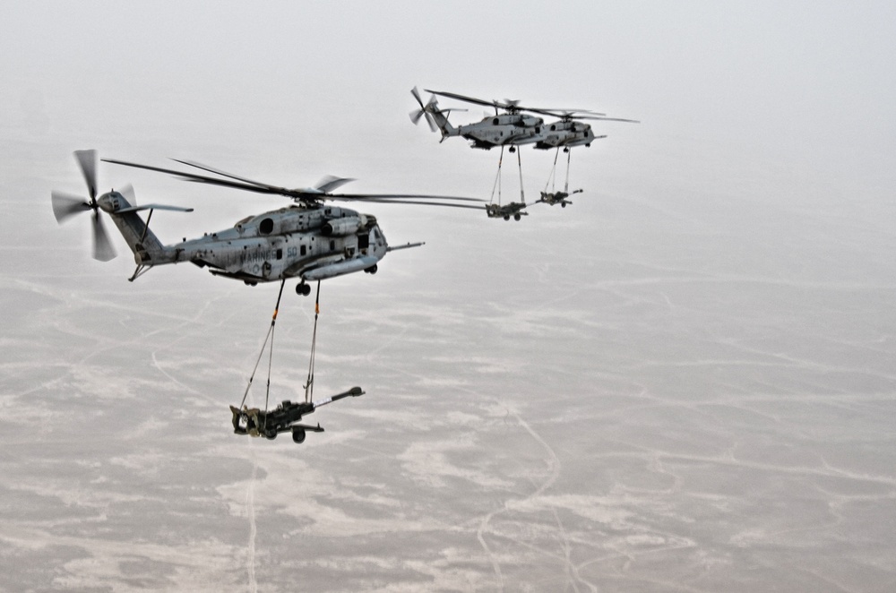 Helicopter Support Team facilitates artillery retrograde