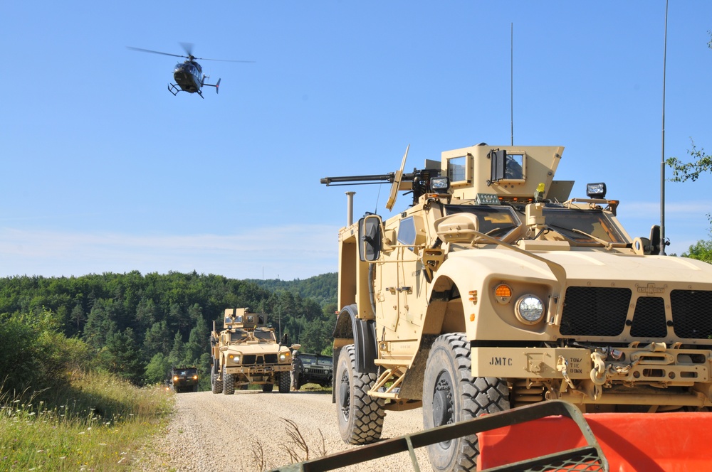 U.S. Army 66th Transporation Company Mission Rehearsal Exercise