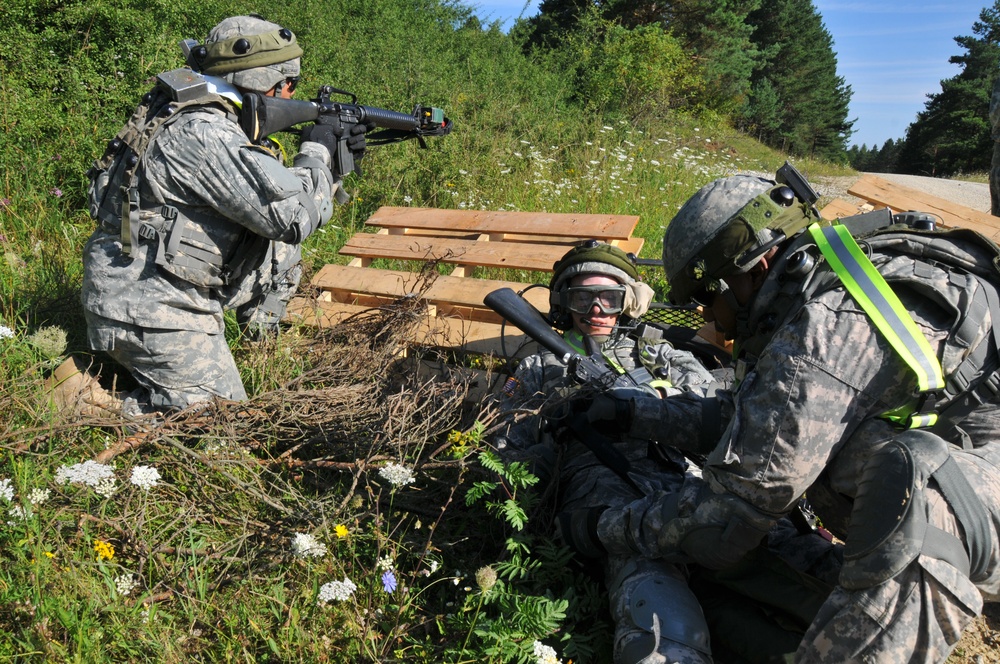 U.S. Army 66th Transporation Company Mission Rehearsal Exercise
