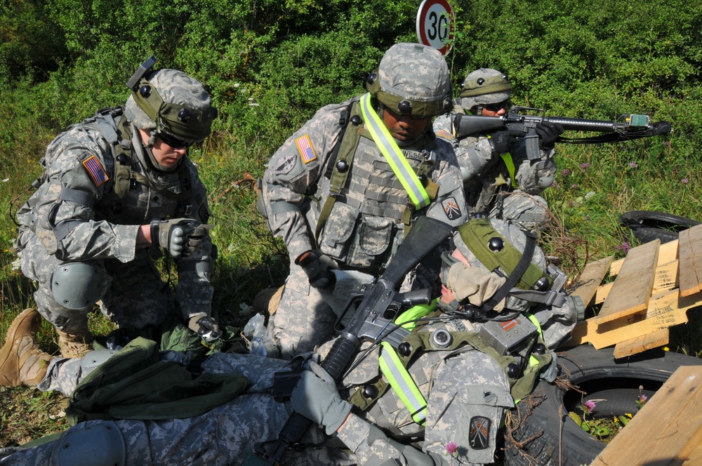 U.S. Army 66th Transporation Company Mission Rehearsal Exercise