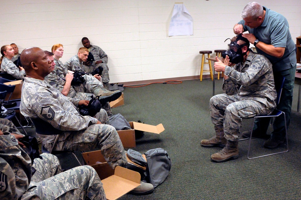 Gas Mask Training