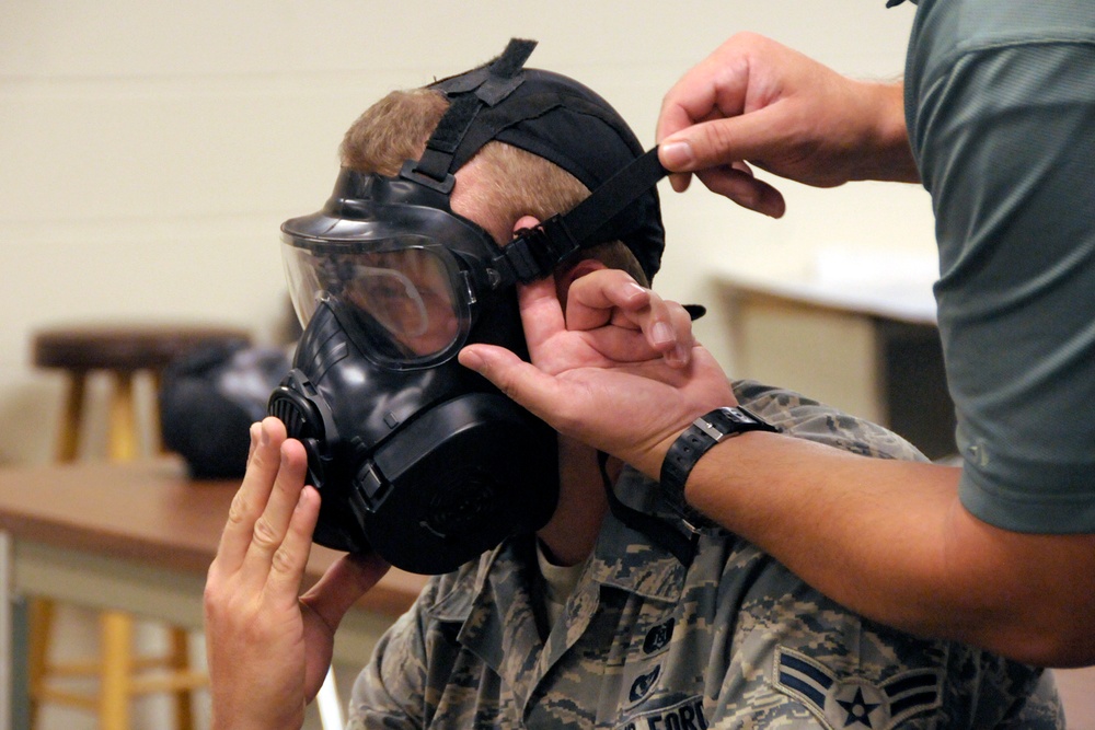 Gas Mask Training