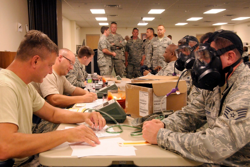 Gas Mask Training