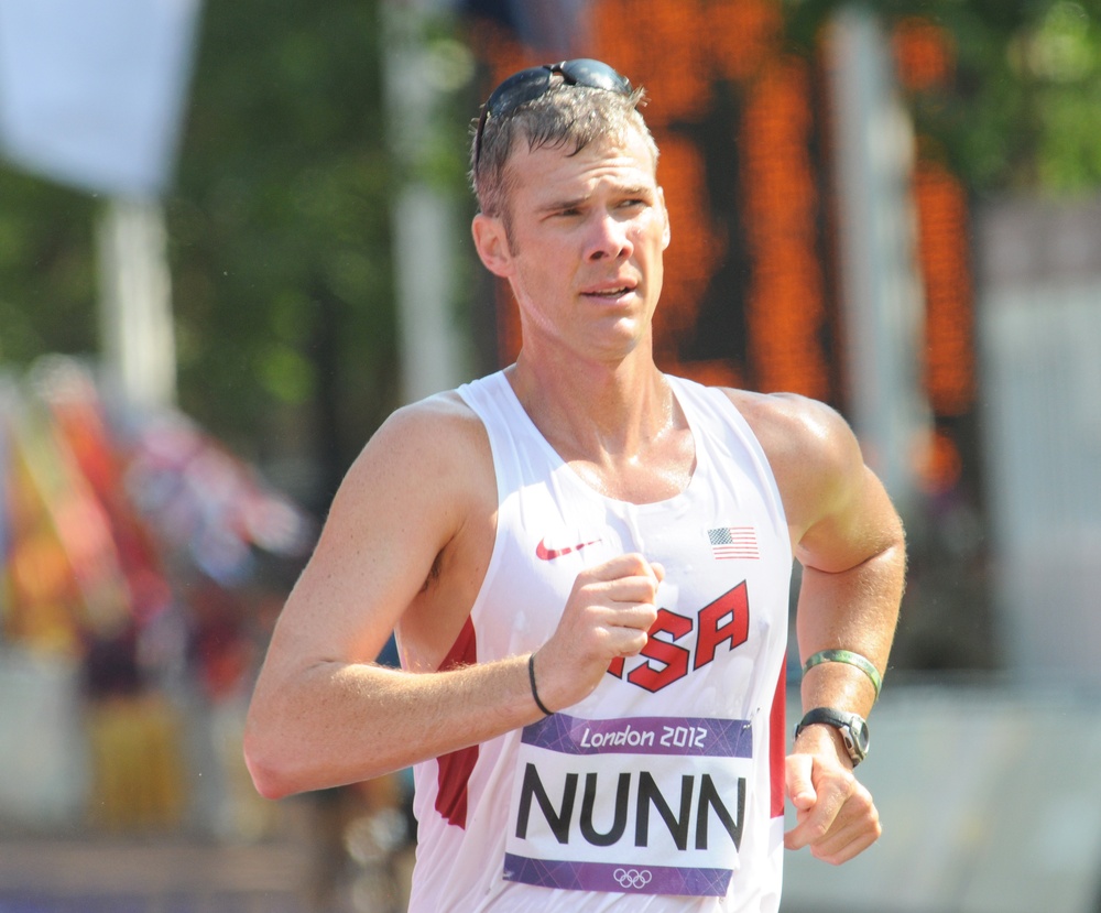 Nunn finishes Olympic 50-k race walk