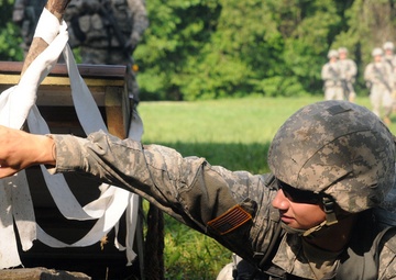 Infantry units start annual training with a bang