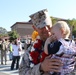 Record breaking artillery unit gets warm welcome home