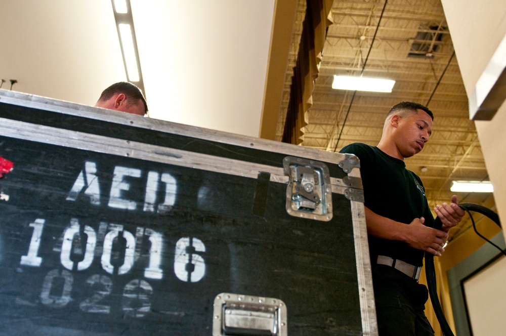 Soldier Show technicians get the chance to dance