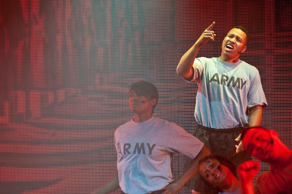 Soldier Show technicians get the chance to dance
