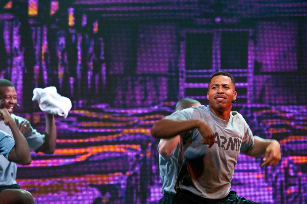 Soldier Show technicians get the chance to dance