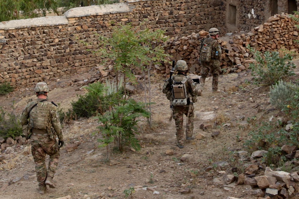 Team Apache conducts a patrol