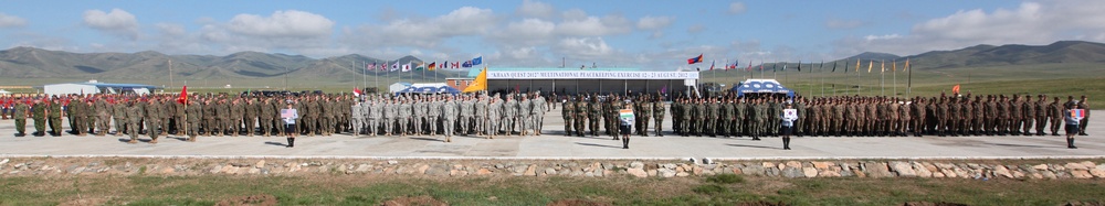 Opening Ceremony kicks off Exercise Khaan Quest 2012