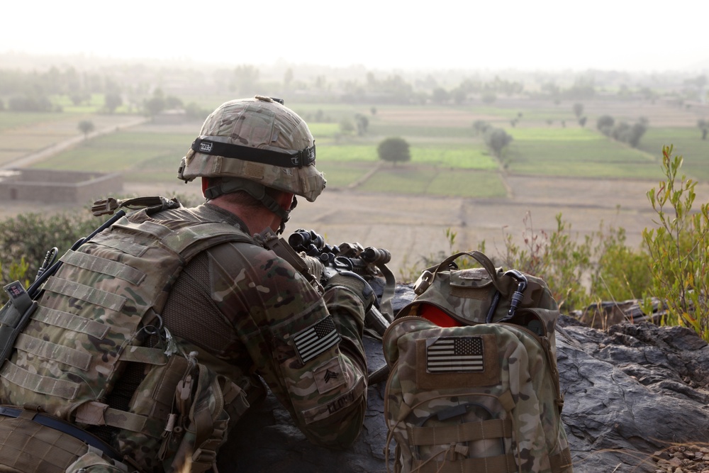 Team Apache conducts a patrol