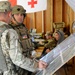 Georgian 32nd Infantry Battalion mission rehearsal exercise