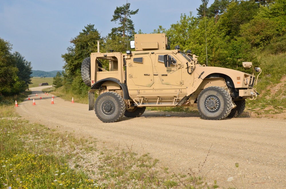 US Army 66th Transporation Company mission rehearsal exercise