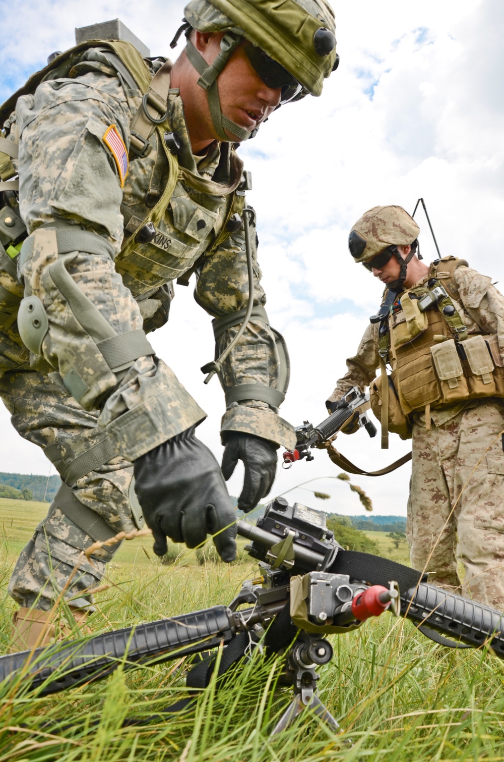 US Army 66th Transporation Company mission rehearsal exercise