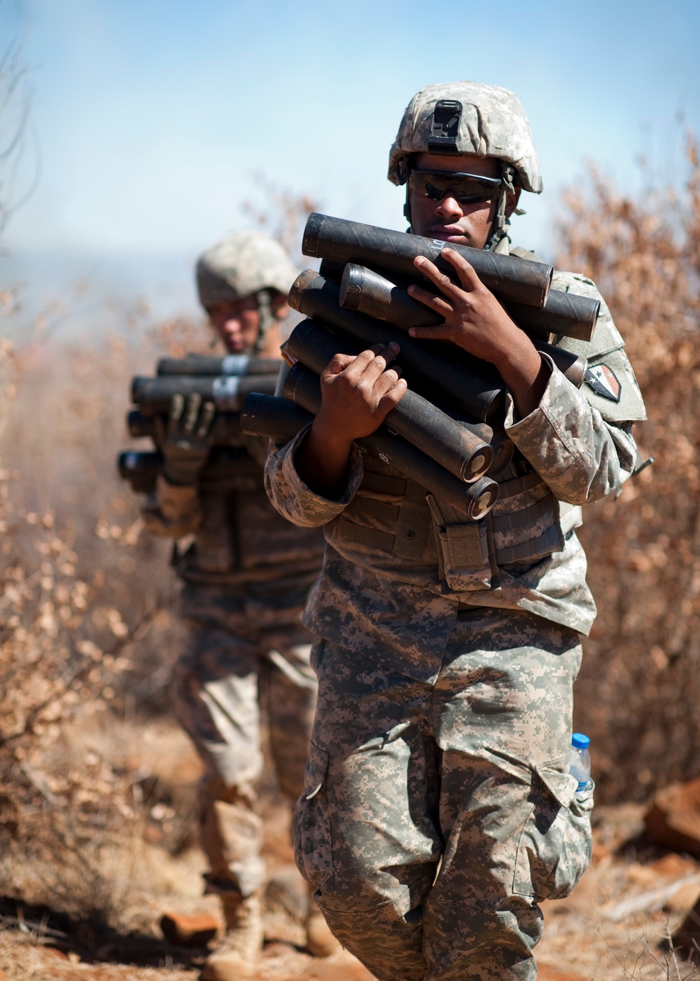 New Jersey soldiers perform assault and support-for-fire missions