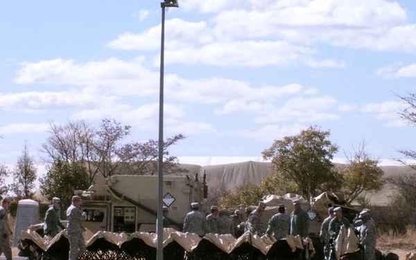USARAF fields command contingency post for first time in Africa