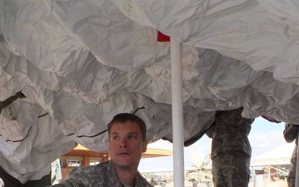USARAF fields command contingency post for first time in Africa