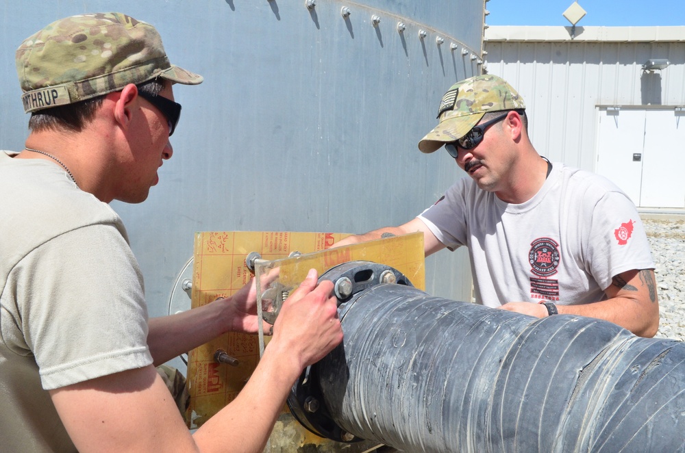Water production team essential to mission success