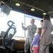 Local children given tour of base to honor late father
