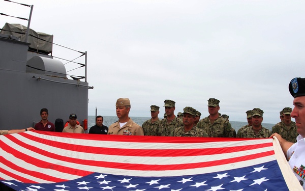 US Navy divers search for the remains of 5 un-accounted for service members from 1942